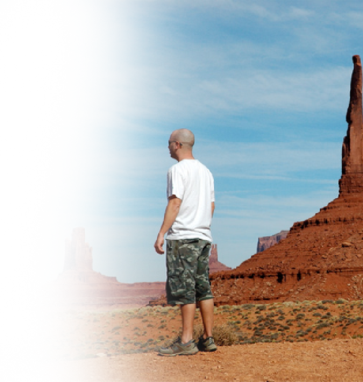 Joe at Monument Valley